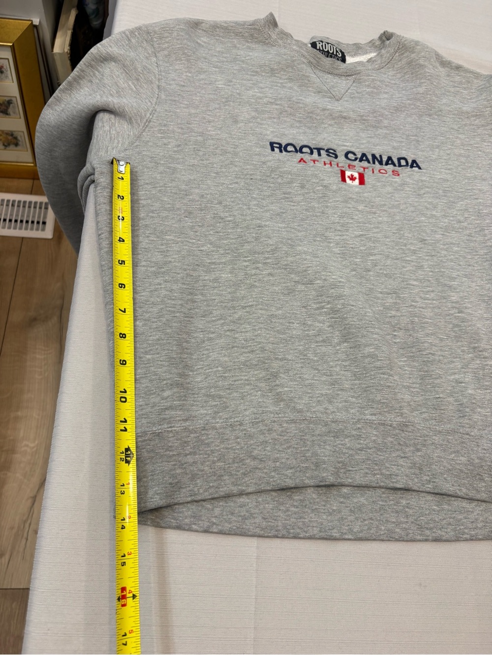 Vintage Roots Canada Gray Crewneck Sweatshirt #1563 - Picture 8 of 13